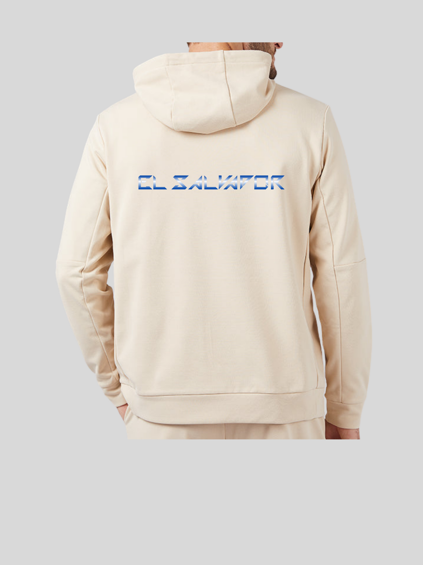 El Salvador Beige Hoodie
