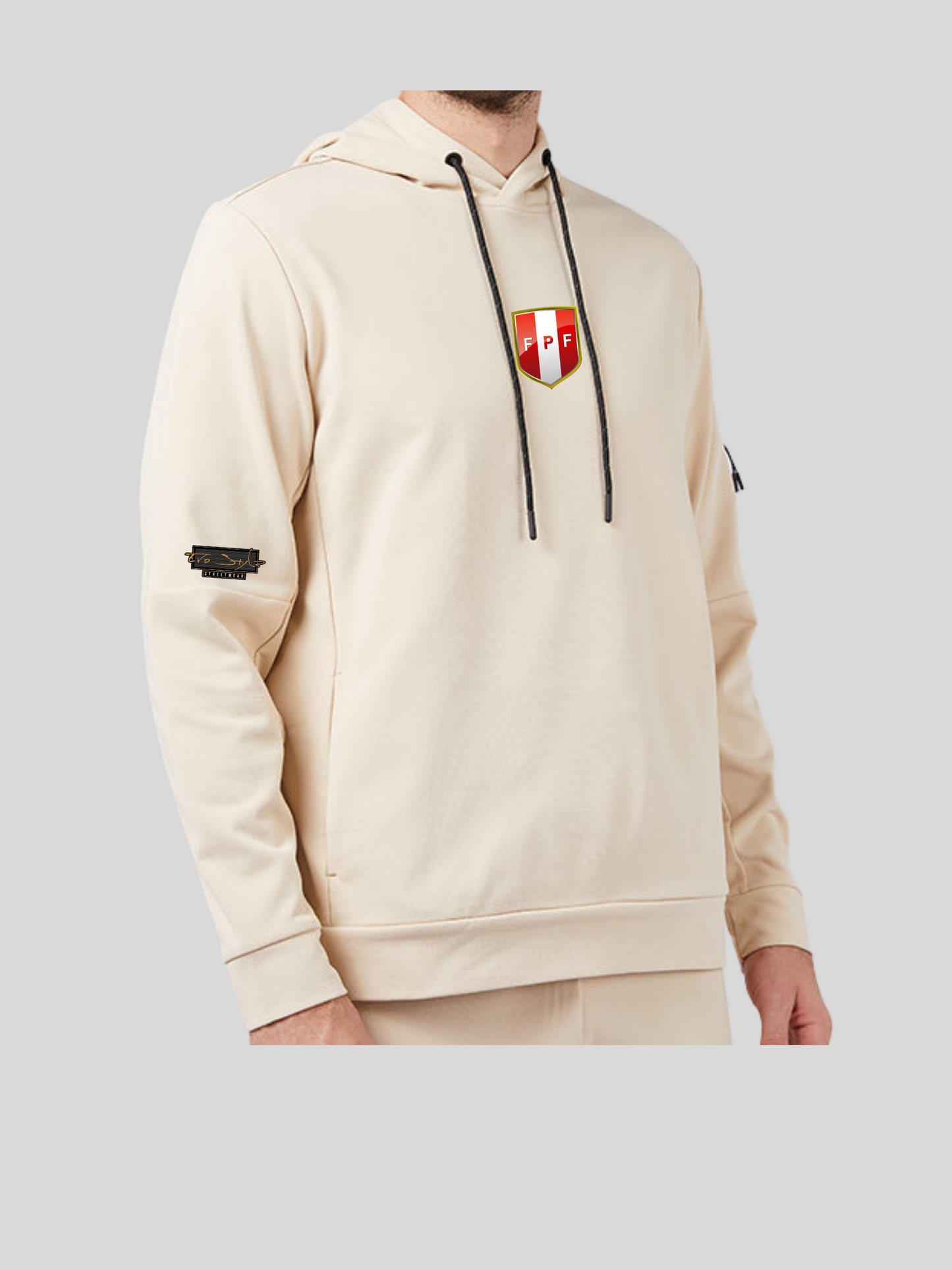 Peru Beige Hoodie