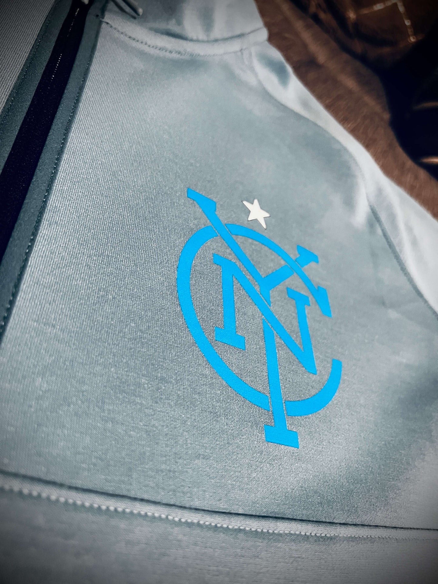 NYCFC 3/4 Zip Sweater