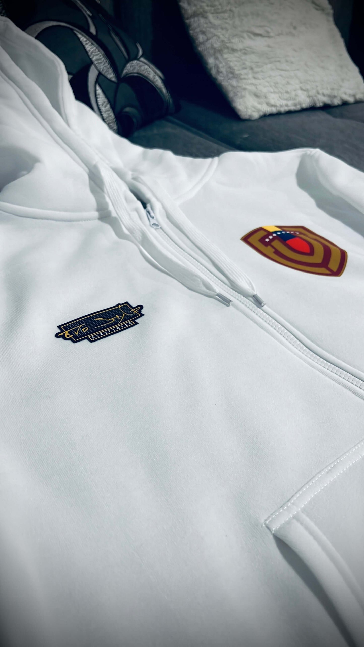 Venezuela White HOODIE