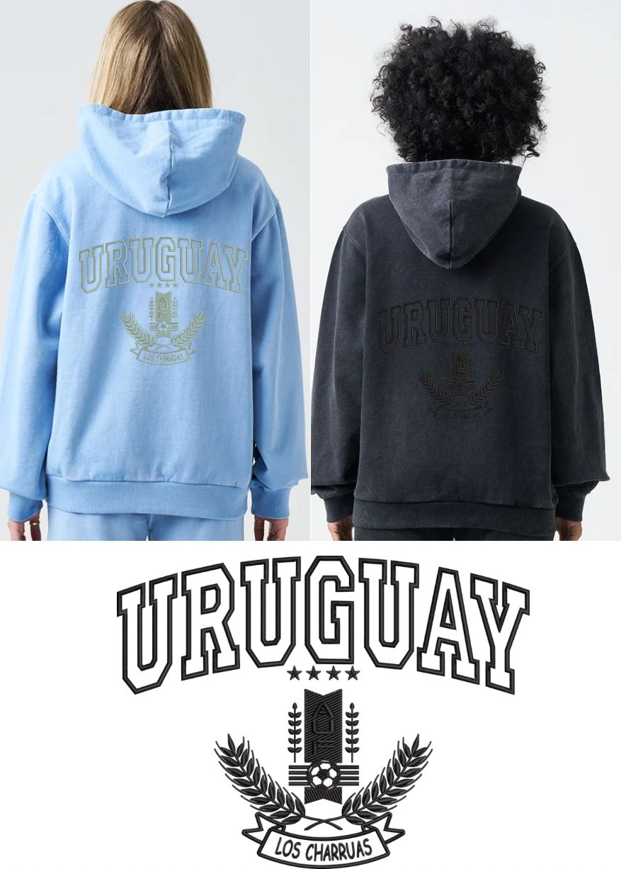 đșđŸ Los CharrĂșas Hoody â Uruguayan Warrior Spirit