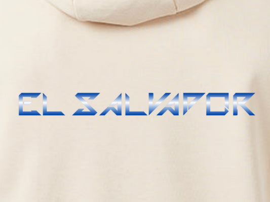 El Salvador Beige Hoodie