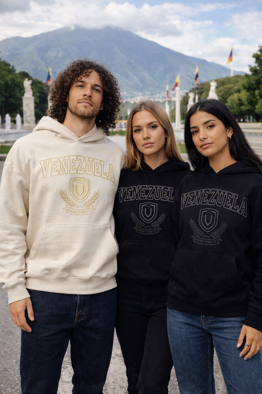 🇻🇪 Mano Tengo Fe Hoody – Venezuelan Hope Edition