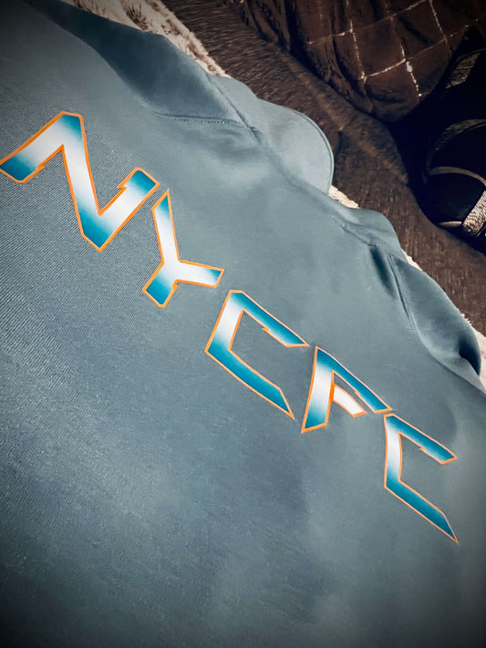 NYCFC 3/4 Zip Sweater