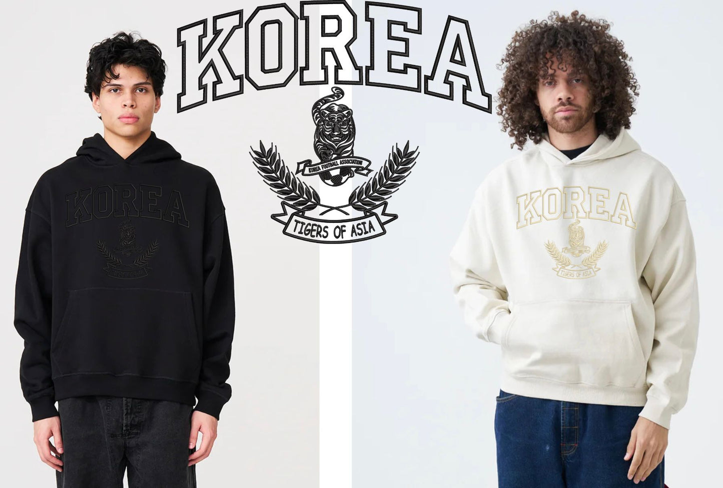 🇰🇷 Tigers of Asia Hoody – Korea