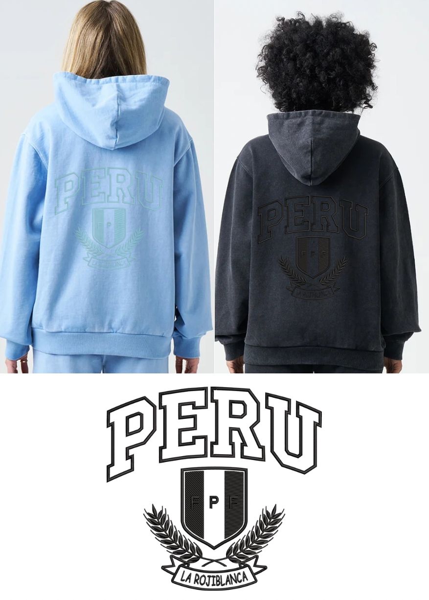 🇵🇪 La Rojiblanca Hoody – Peruvian Pride Edition