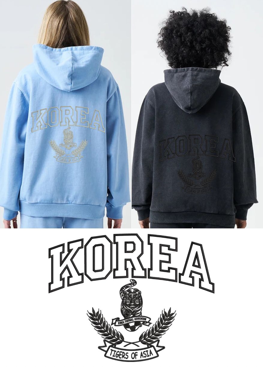 🇰🇷 Tigers of Asia Hoody – Korea